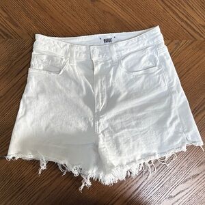 PAIGE Women's Dani Short in Crisp White